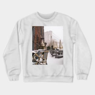 NYC Winter Dumbo 2 Crewneck Sweatshirt